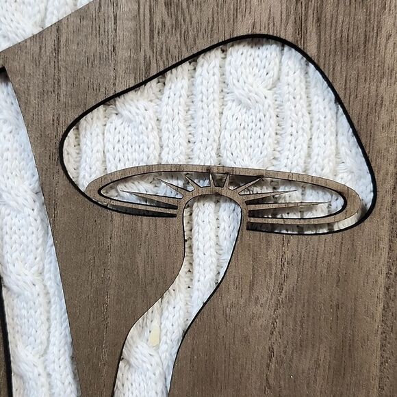 Warm and Cozy Mushroom Wall Art - Picture 2 of 3